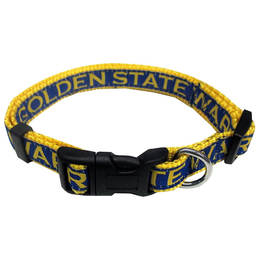 Pets First Co. Golden State Warriors Pet Collar