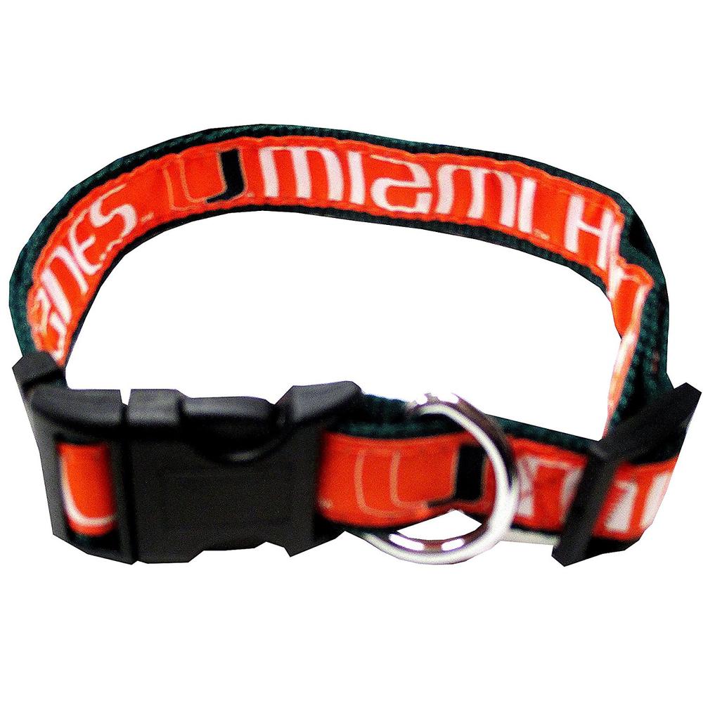 Pets First Co. Miami Hurricanes Pet Collar