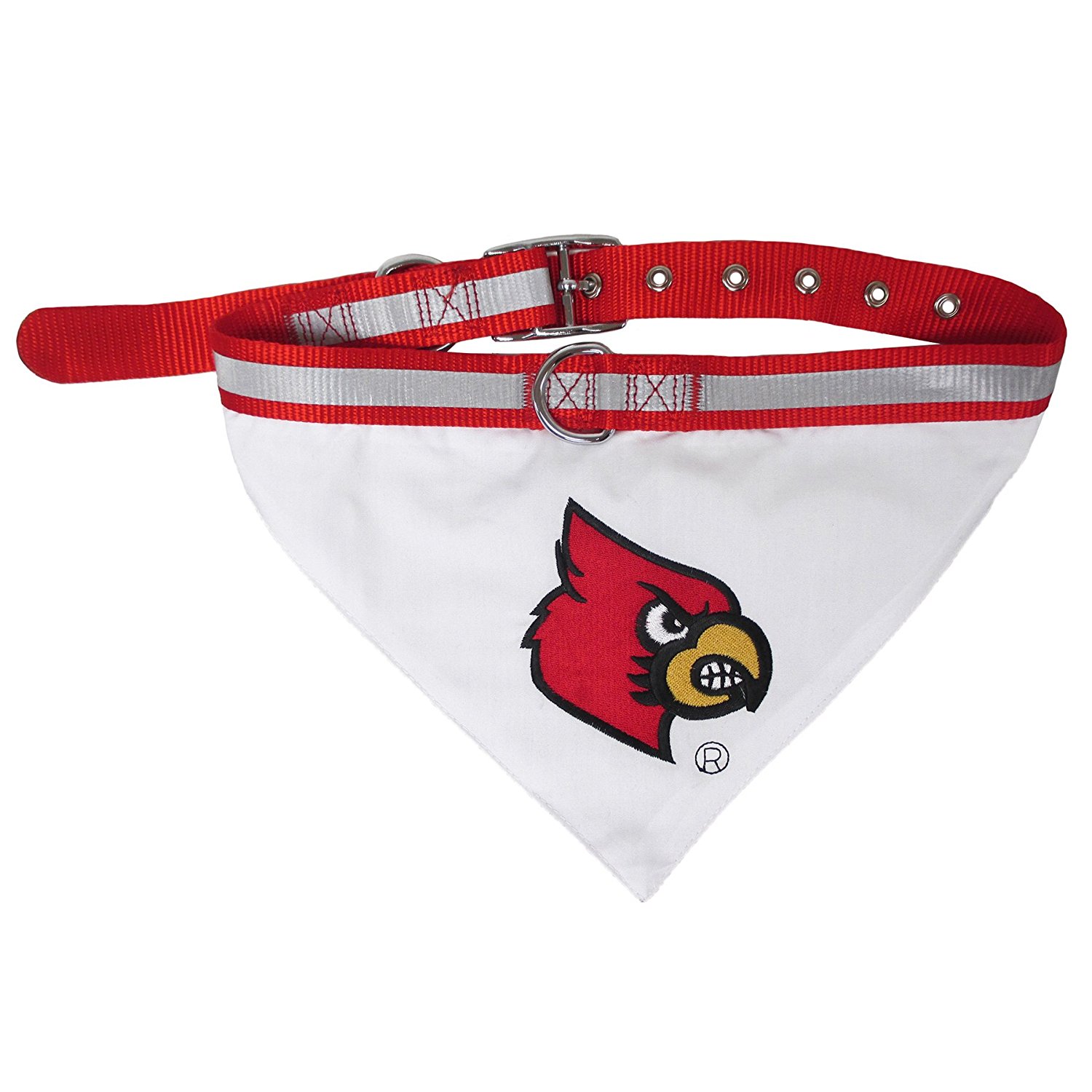 Pets First Co. Louisville Cardinals Collar Bandana