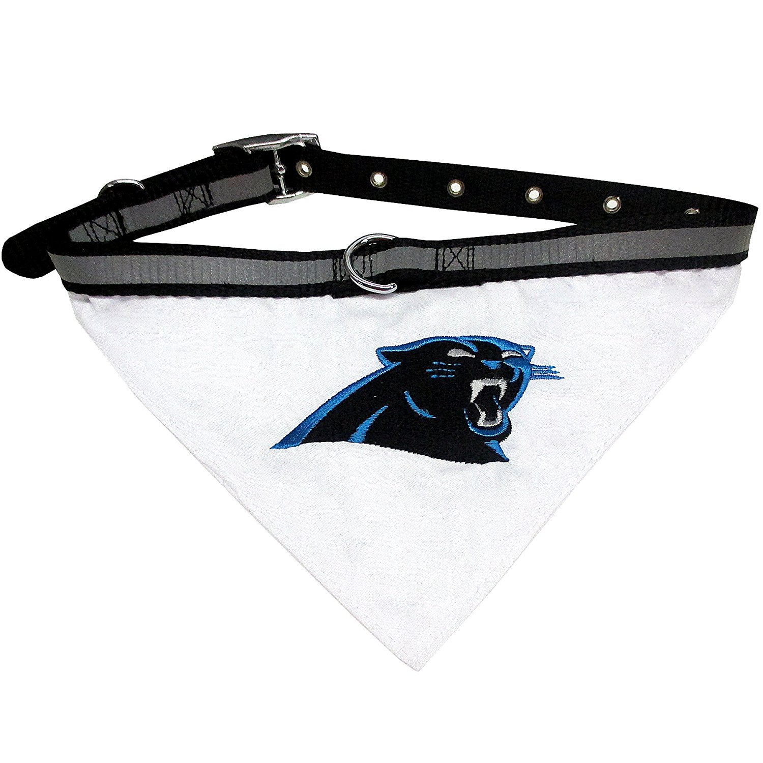Pets First Co. Carolina Panthers Pet Collar Bandana