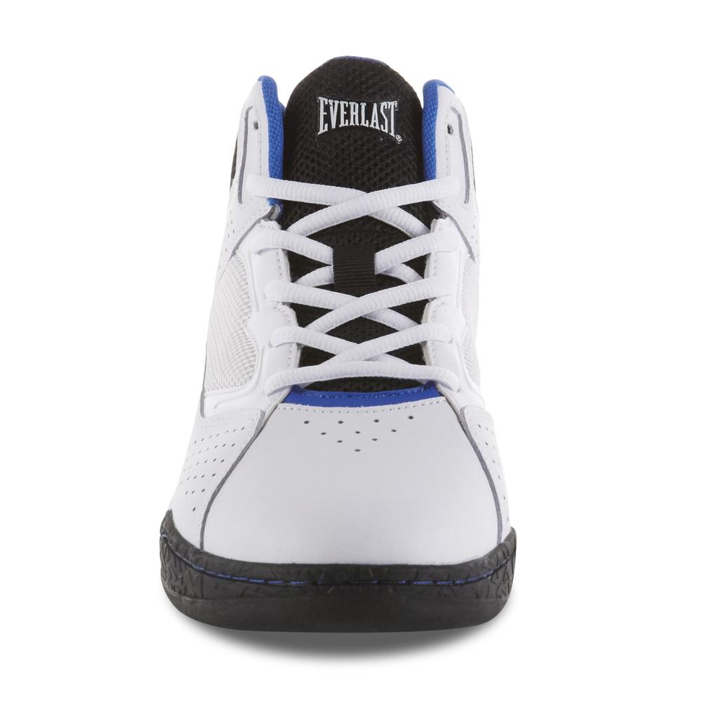 Everlast® Men's Lane MidTop Basketball Shoe White/Black/Blue