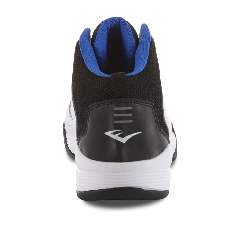 Everlast® Men's Lane MidTop Basketball Shoe White/Black/Blue