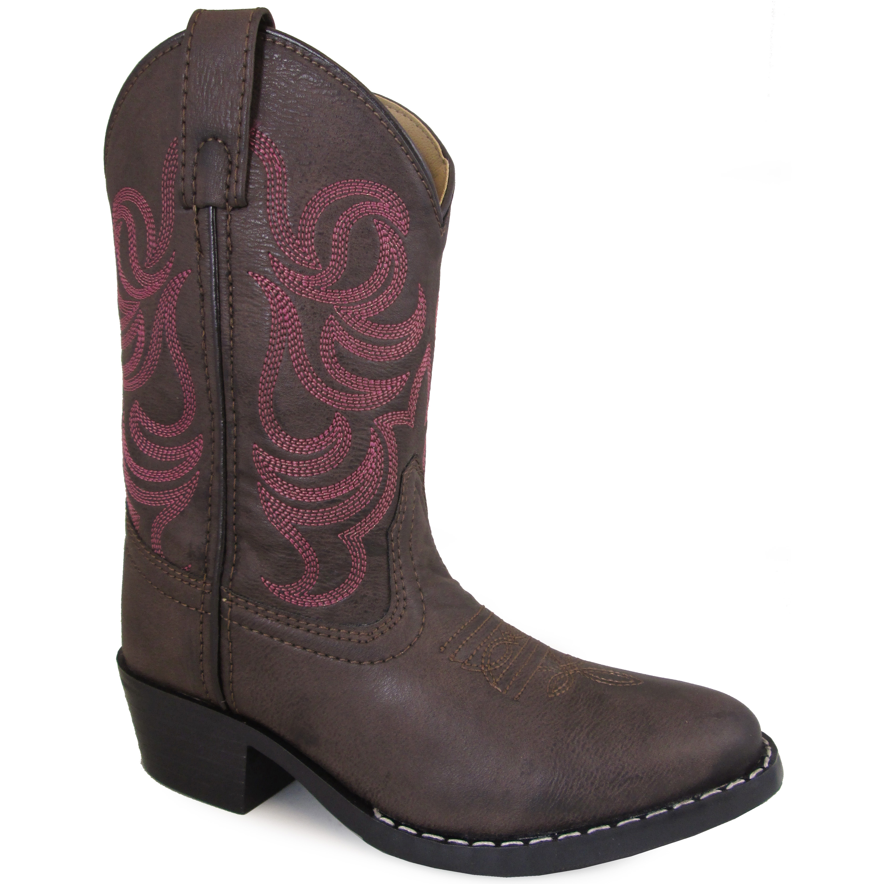 Smoky Mountain Boots Kid's Montery Brown Cowboy Boot