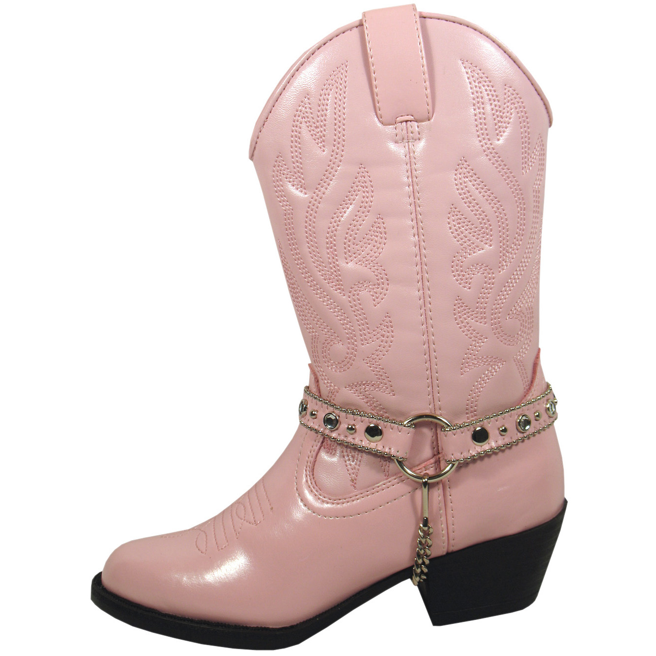 Smoky Mountain Boots Kid's Charleston Pink Cowboy Boot