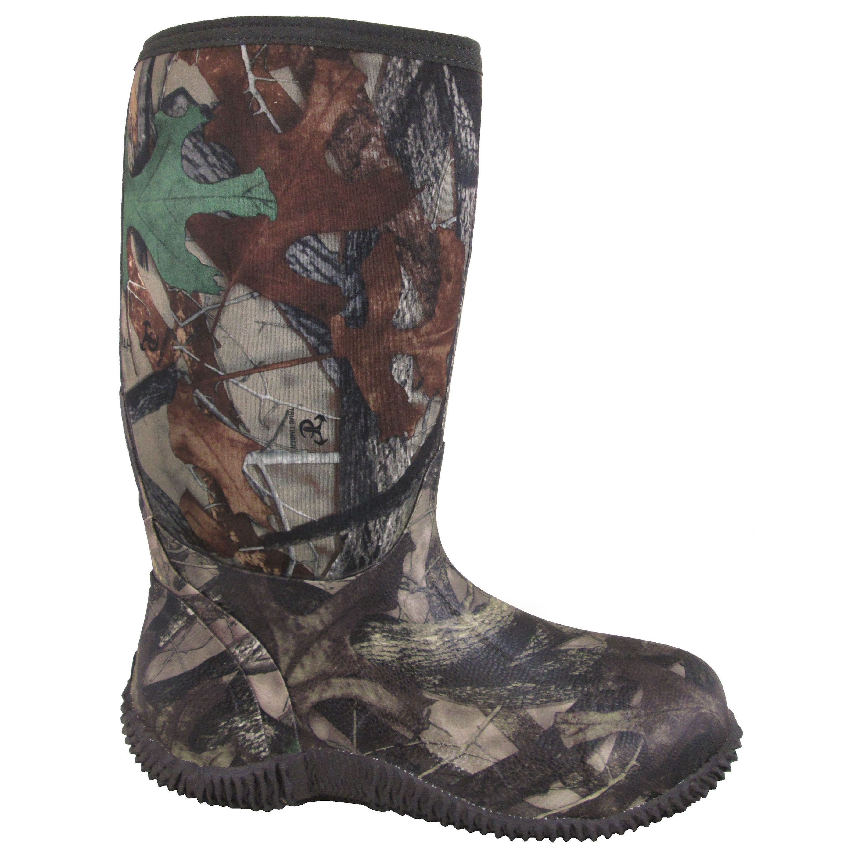 Smoky Mountain Boots Men's 4714 Amphibian 15" Neoprene Waterproof Boot - Camo