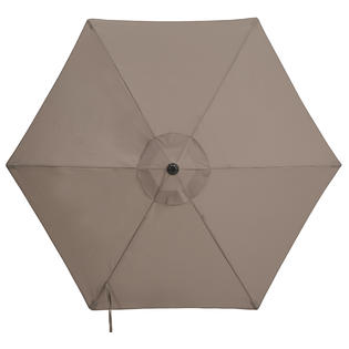 Essential Garden 9 Outdoor Patio Umbrella W Led Lights Bluetooth