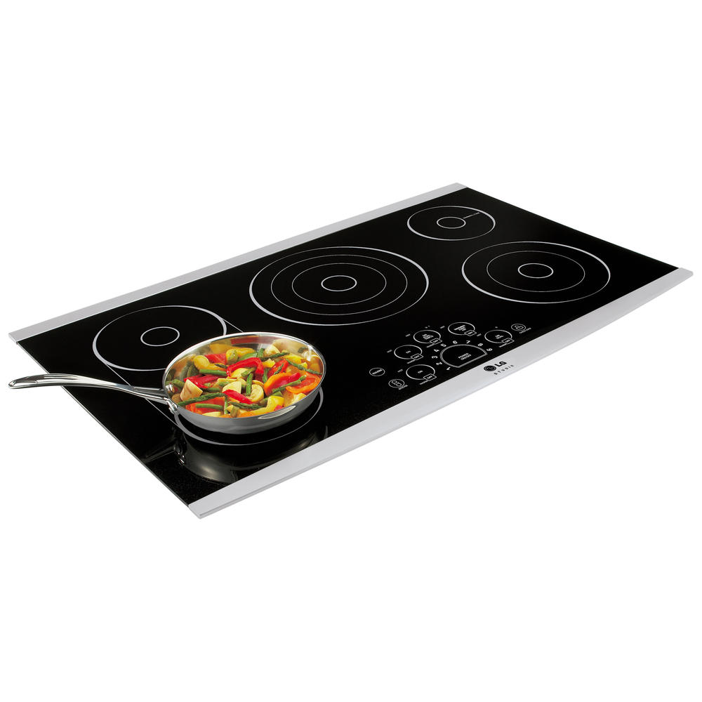 LG STUDIO LSCE365ST  36&#8221; Electric Radiant Cooktop &#8211; Stainless Steel