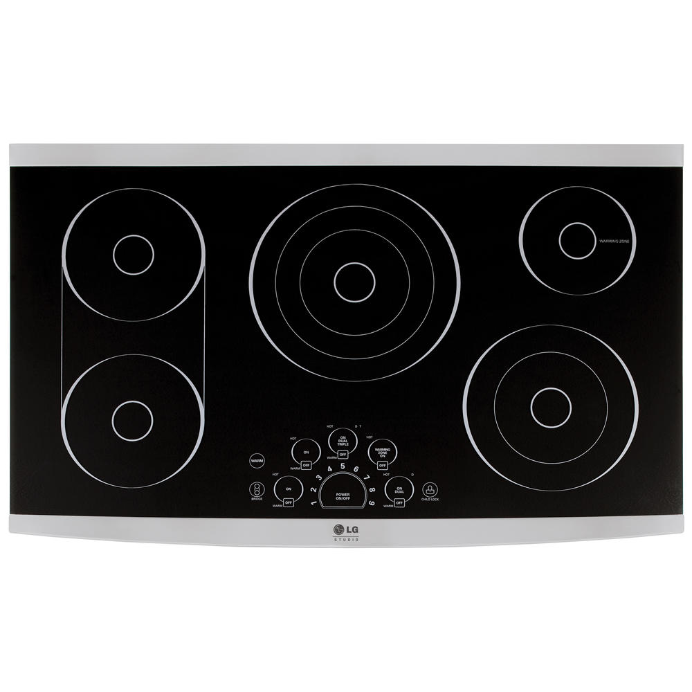 LG STUDIO LSCE365ST  36&#8221; Electric Radiant Cooktop &#8211; Stainless Steel