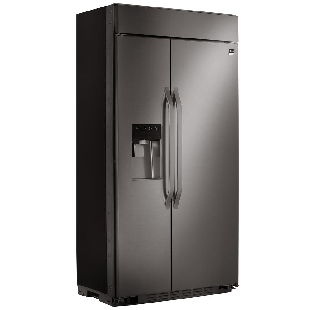 LG STUDIO LSSB2696BD 26 cu. ft. SidebySide Refrigerator Black Stainless