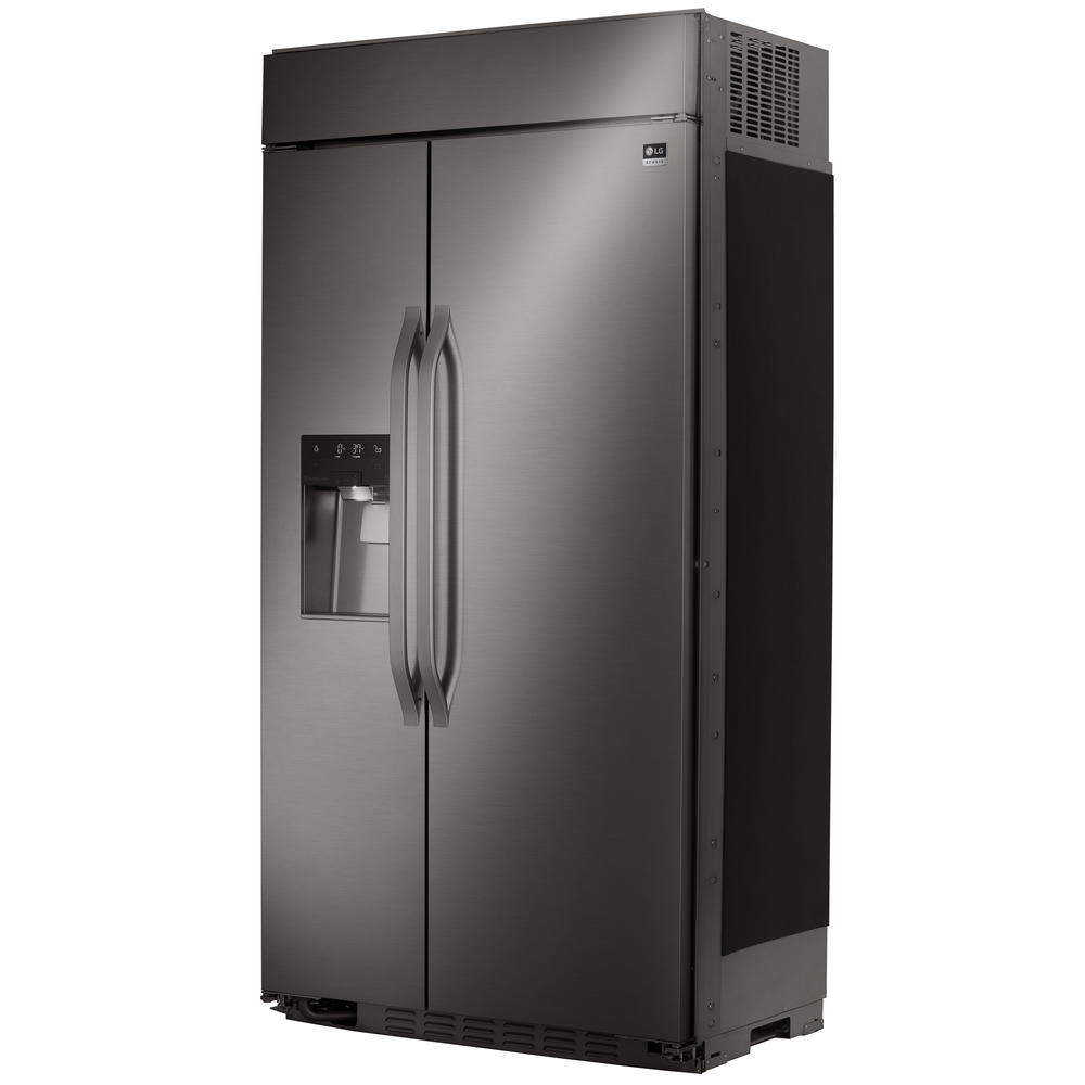 LG STUDIO LSSB2696BD 26 cu. ft. Side-by-Side Refrigerator &#8211; Black Stainless