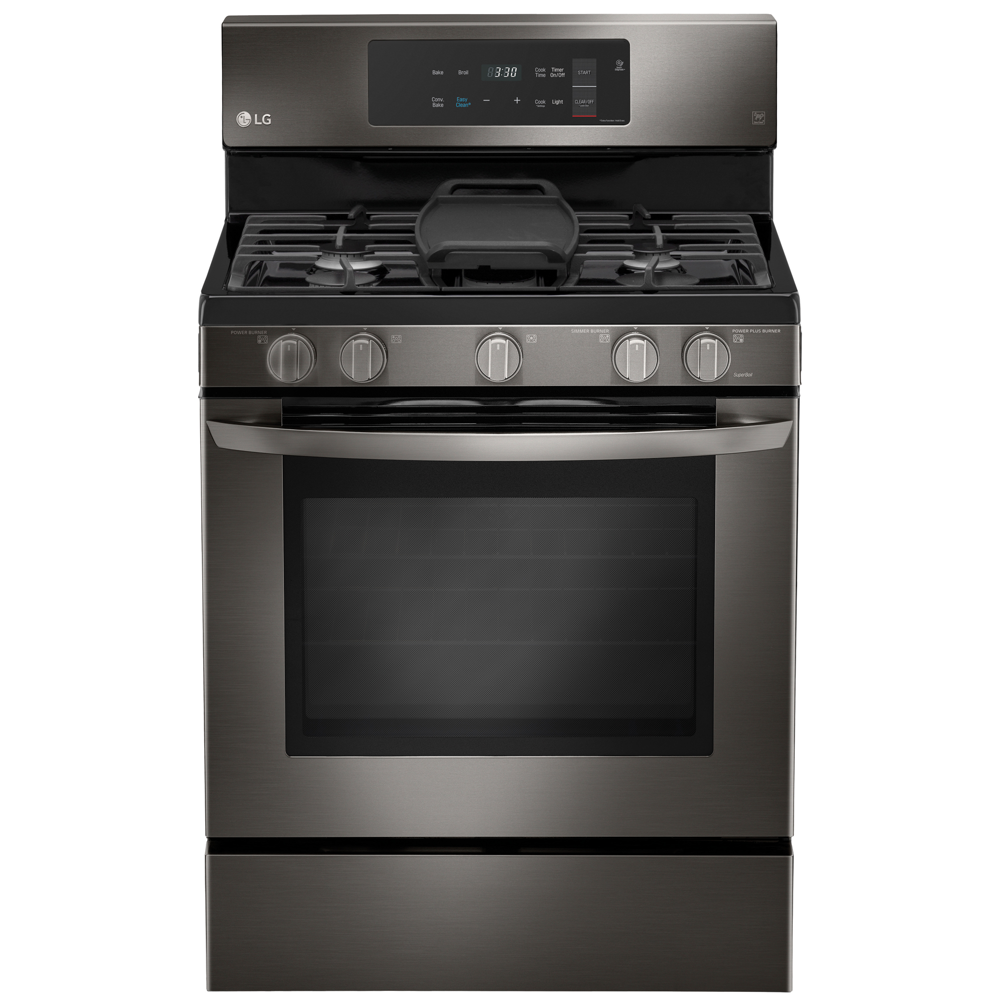 LG LRG3193BD 5.4 cu. ft. Gas Range with Convection & EasyClean Black