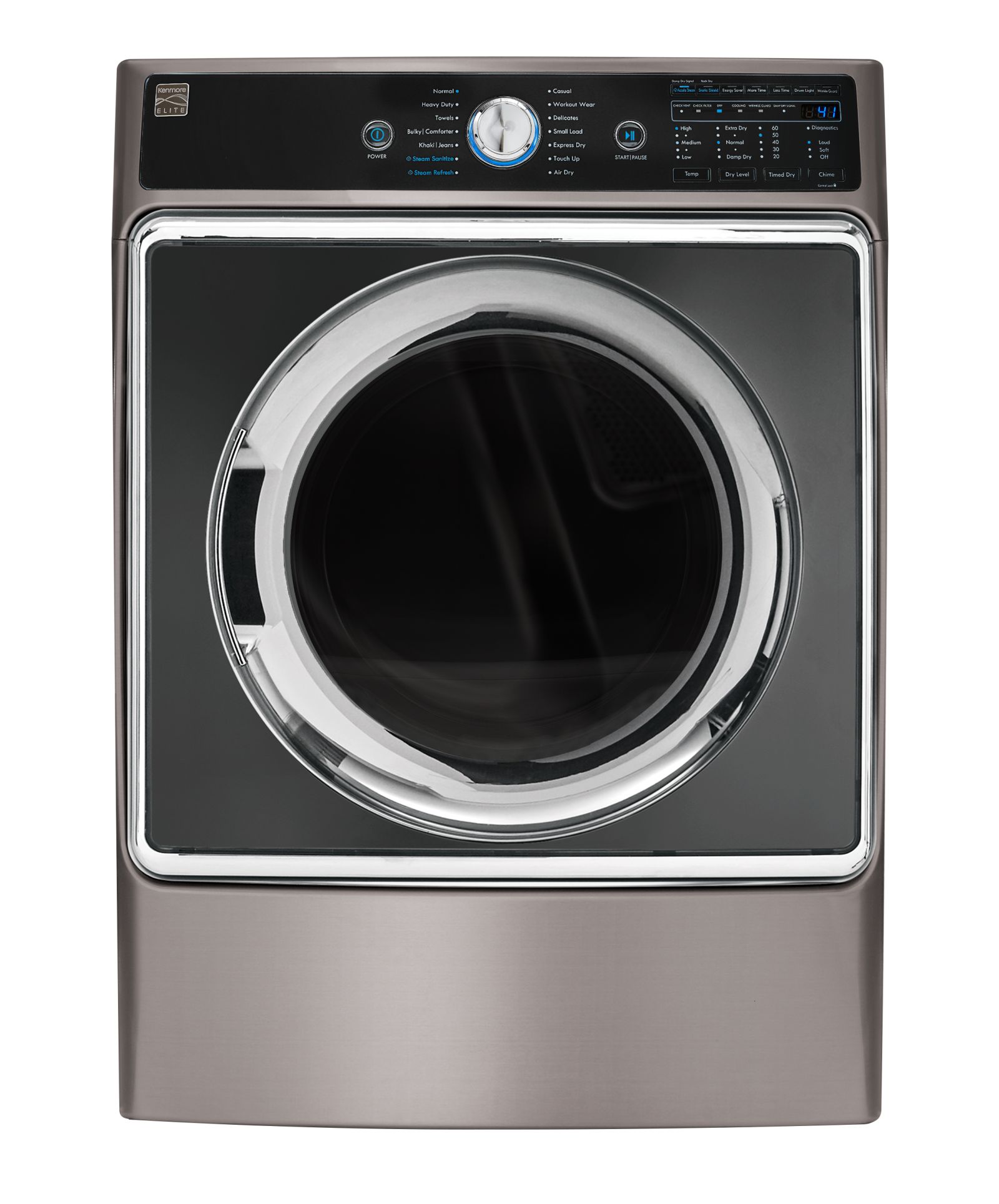 Kenmore Elite 81963 9.0 cu. ft. Electric Dryer with Accela Steam - Sears