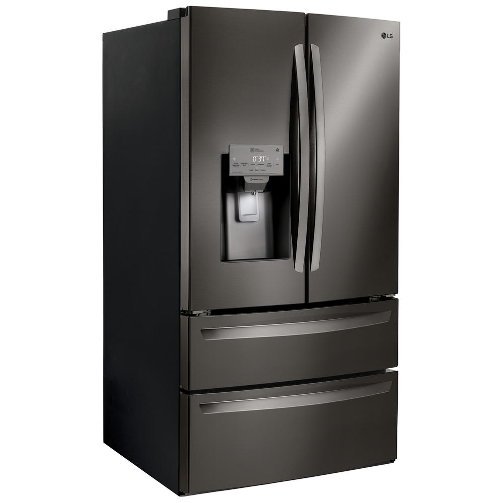 LG LMXS28626D   27.8 cu. ft. Smart Wi-Fi Enabled 4-Door French Door Refrigerator - Black Stainless Steel