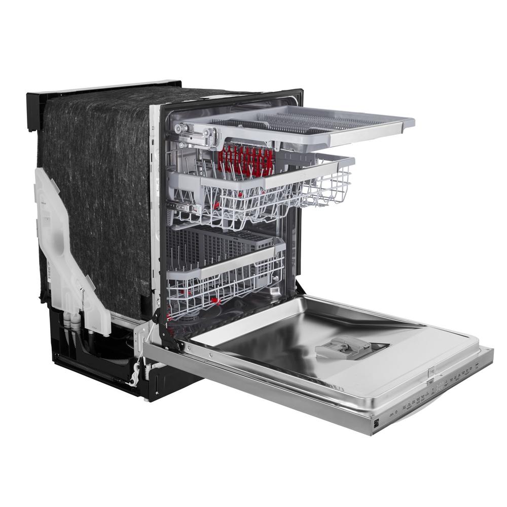 Kenmore Elite 14673 Smart Dishwasher with Third Rack and 360° PowerWash