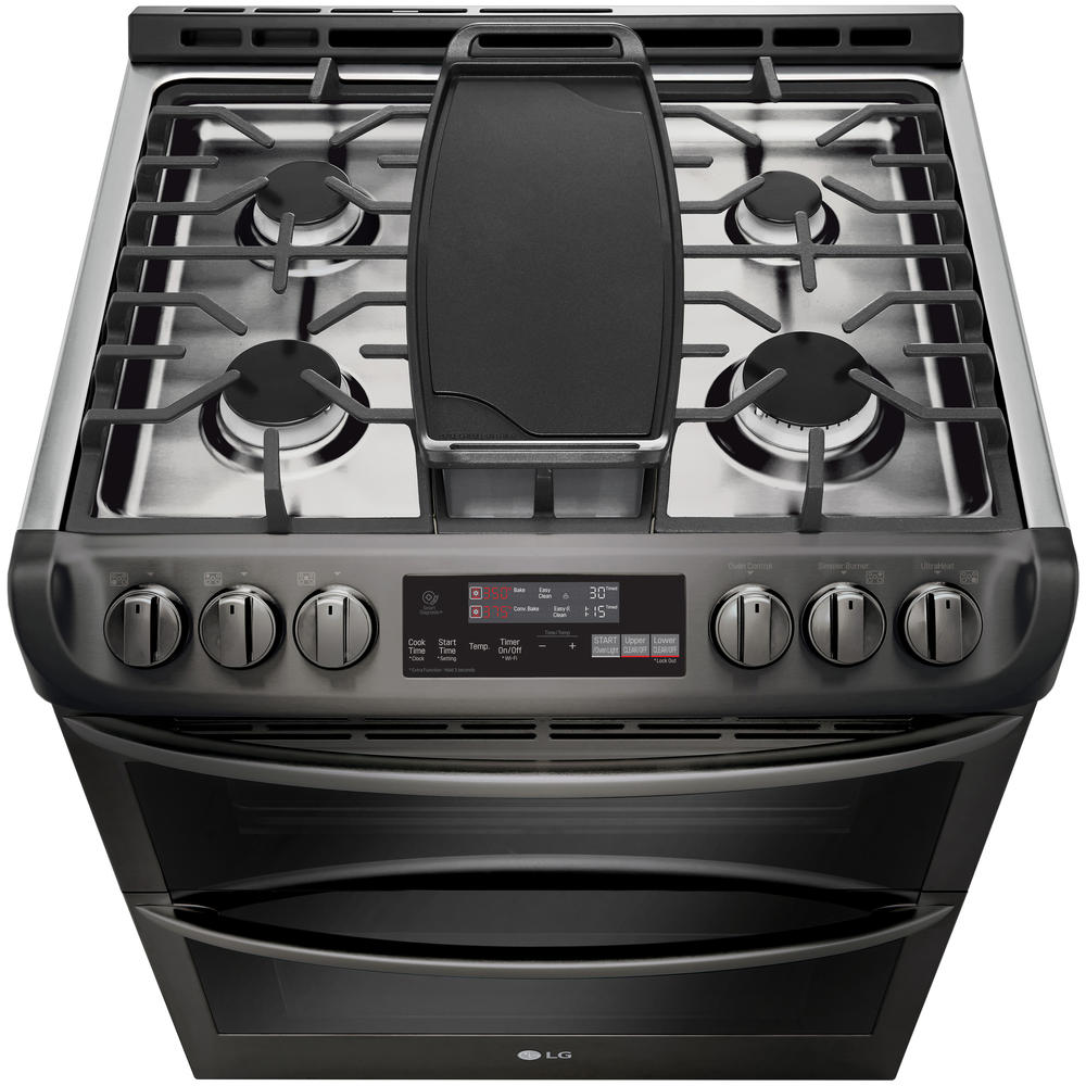 LG LTG4715BD 6.9 cu. ft. Smart Double Oven Gas Range w/ ProBake