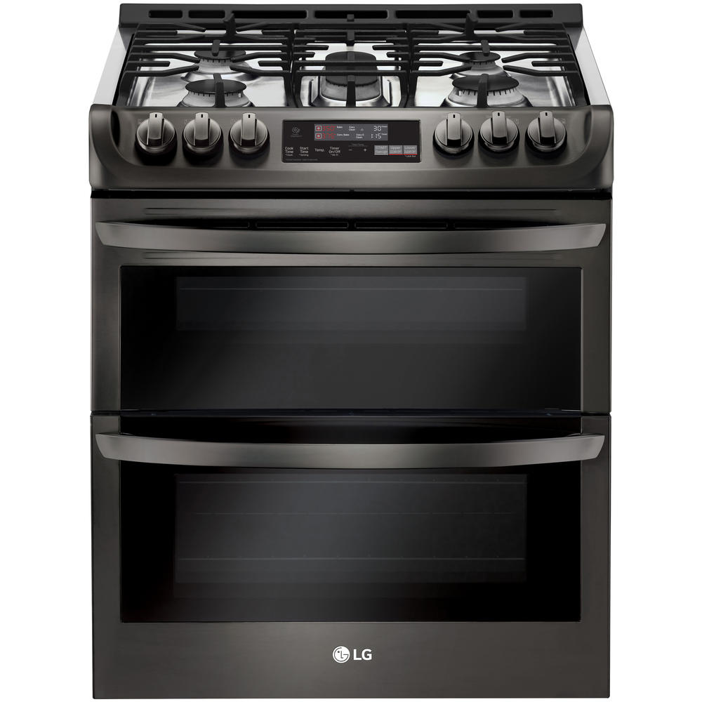 LG LTG4715BD 6.9 cu. ft. Smart Double Oven Gas Range w/ ProBake