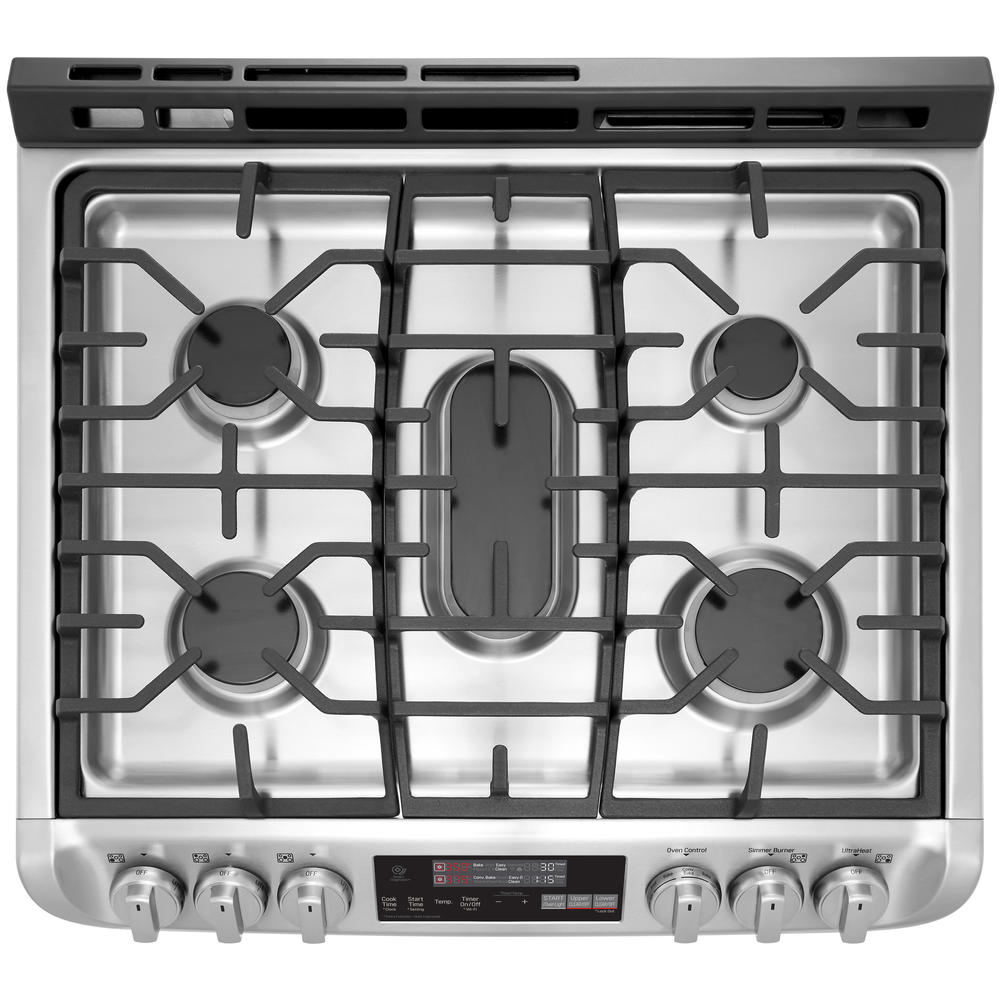 LG LTG4715ST 6.9 cu. ft. Smart Gas Slidein Range w/ ProBake Convection™ Stainless Steel