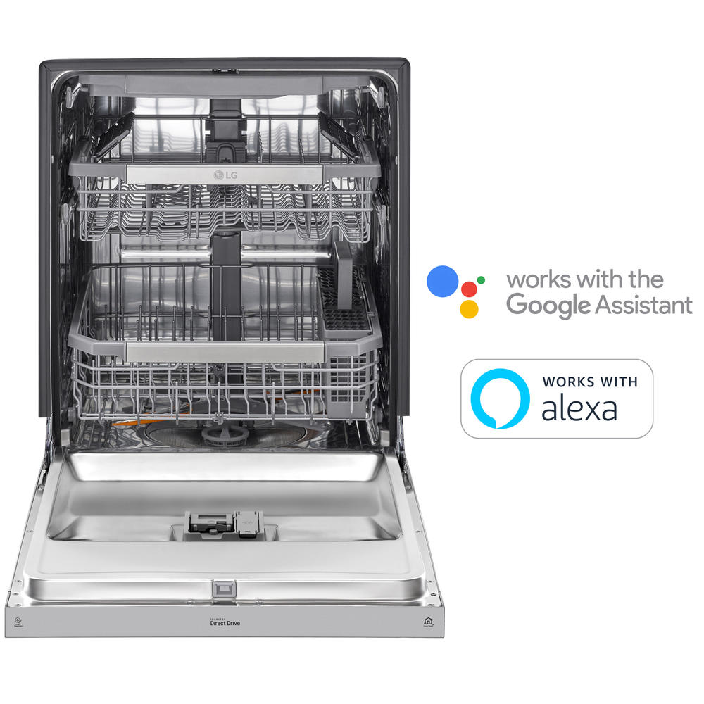 LG LDF5678ST  Smart Wi-Fi Enabled Front Control Dishwasher w/ QuadWash & 3rd Rack &#8211; Stainless Steel