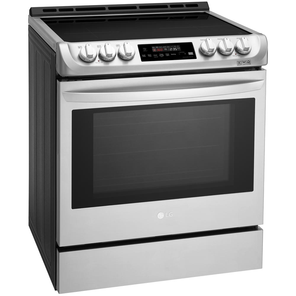 LG LSE4616ST  6.3 cu. ft. Smart Wi-Fi Enabled Induction Slide-in Range w/ ProBake Convection&#174; & EasyClean&#174; - Stainless Steel
