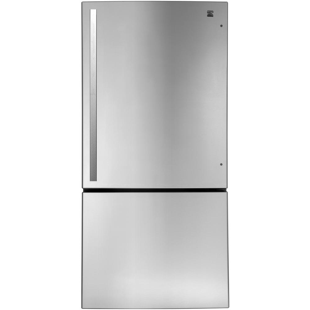Kenmore 79443 24.1 cu. ft. Bottom-Freezer Refrigerator - Stainless Steel