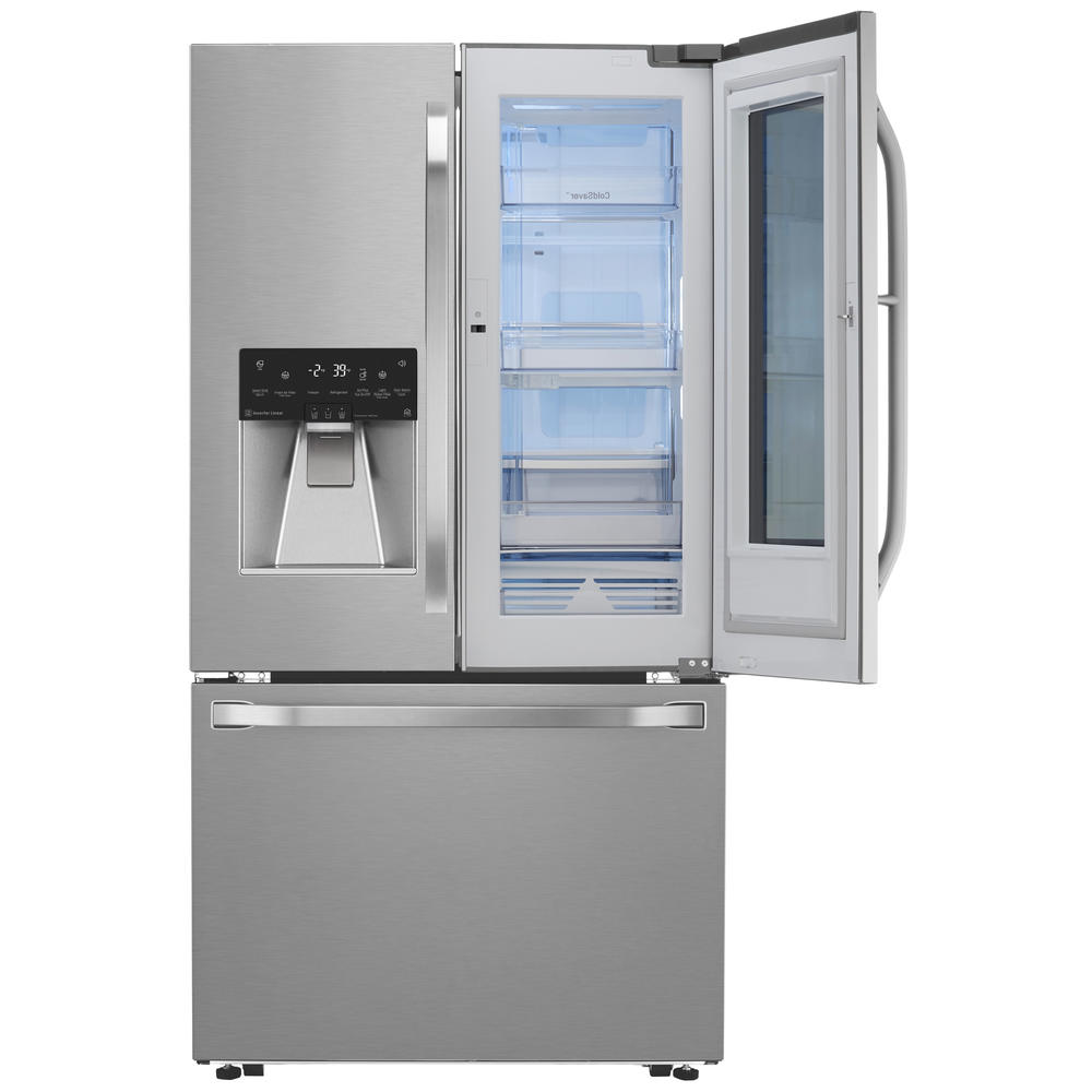 LG STUDIO LSFXC2496S  23.5 cu. ft. Smart Wi-Fi Enabled Counter-Depth Refrigerator w/ InstaView&#8482; Door-in-Door&#174; &#8211; Stainless Steel
