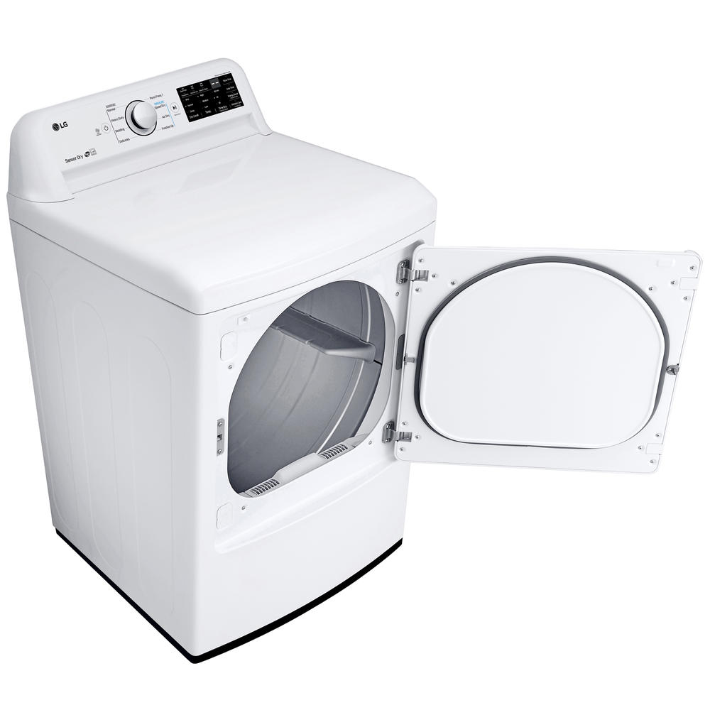 LG DLG7101W 7.3 cu. ft. Top Load Gas Dryer White
