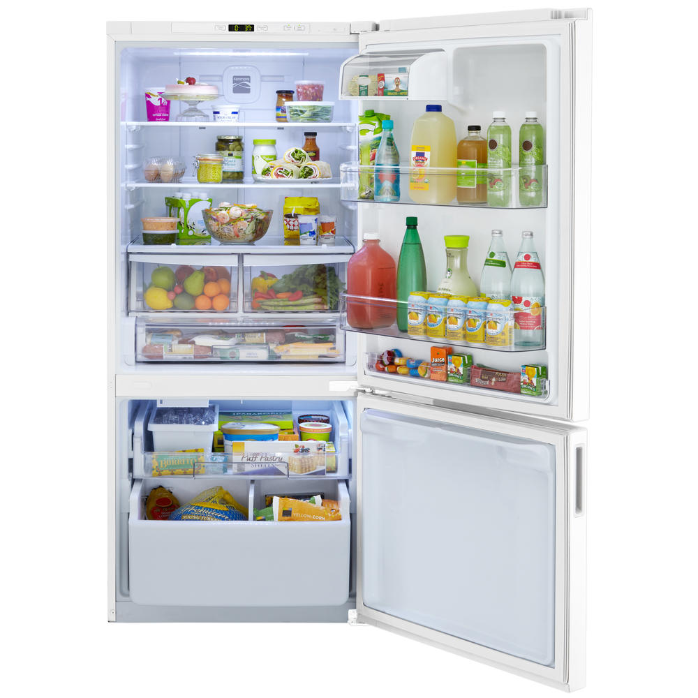 Kenmore 79412 22.1 cu. ft. Bottom-Freezer Refrigerator &#8211; White