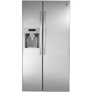 Kenmore 51733 26.2 cu. ft. Side-by-Side Refrigerator with In-Door Icemaker – Stainless Steel
