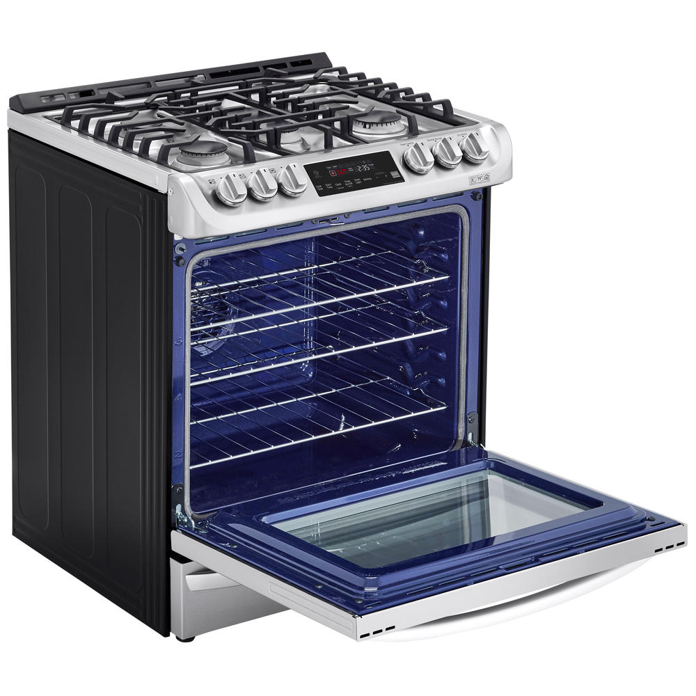 LG LSD4913ST 6.3 cu. ft. Dual Fuel Slidein Range w/ ProBake Convection