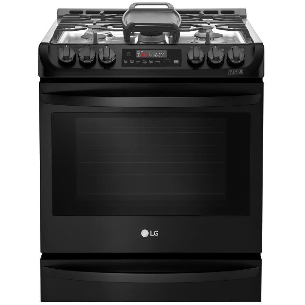 LG LSG4515BM 6.3 cu. ft. Smart WiFi Enabled Gas Single Oven Slidein Range w/ProBake Convection