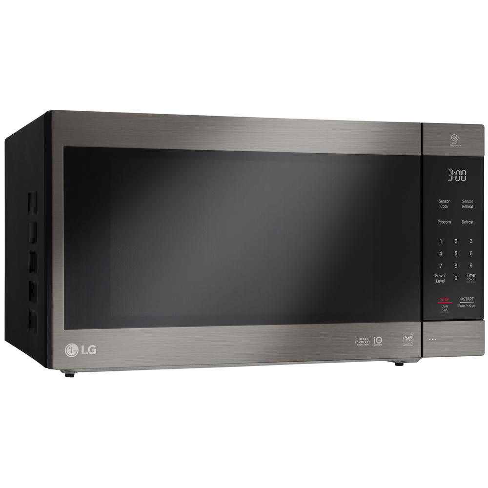 LG LMC2075BD  2.0 cu. ft. NeoChef&#8482; Countertop Microwave w/ Smart Inverter, EasyClean&#8482; & Sensor Cooking &#8211; Black Stainless Steel