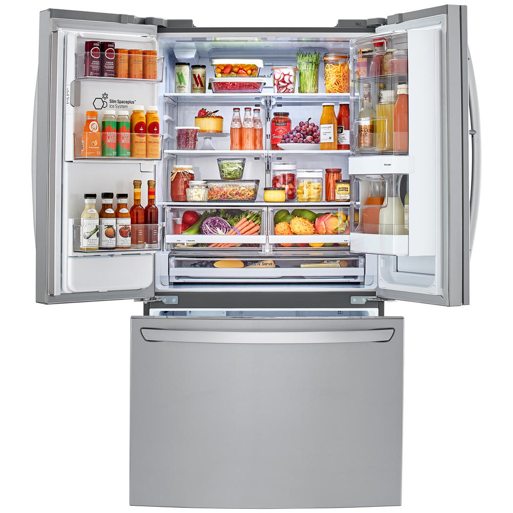 LG LFXC22596S 21.9 cu. ft. Smart DoorinDoor Refrigerator w/ InstaView Stainless