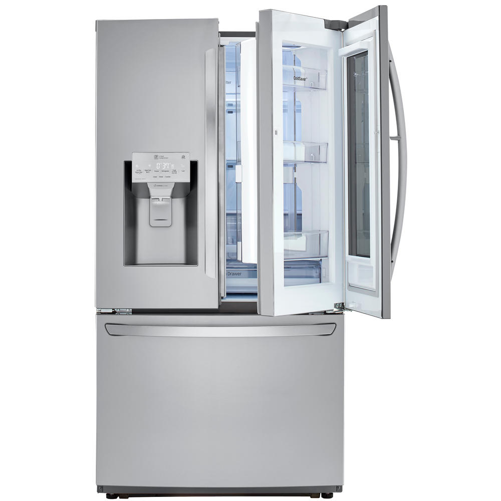 LG LFXC22596S 21.9 cu. ft. Smart DoorinDoor Refrigerator w/ InstaView Stainless