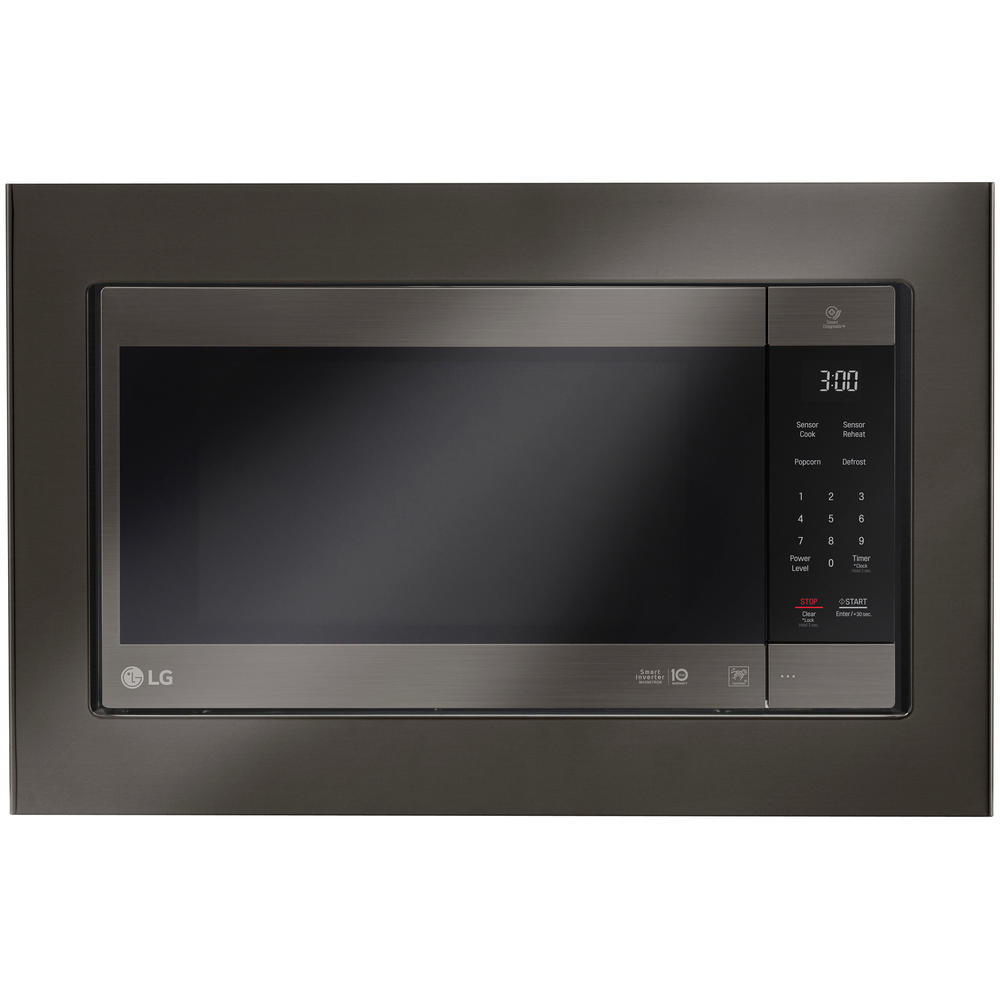 LG MK2030NBD Trim Kit for Microwave Black Stainless Steel