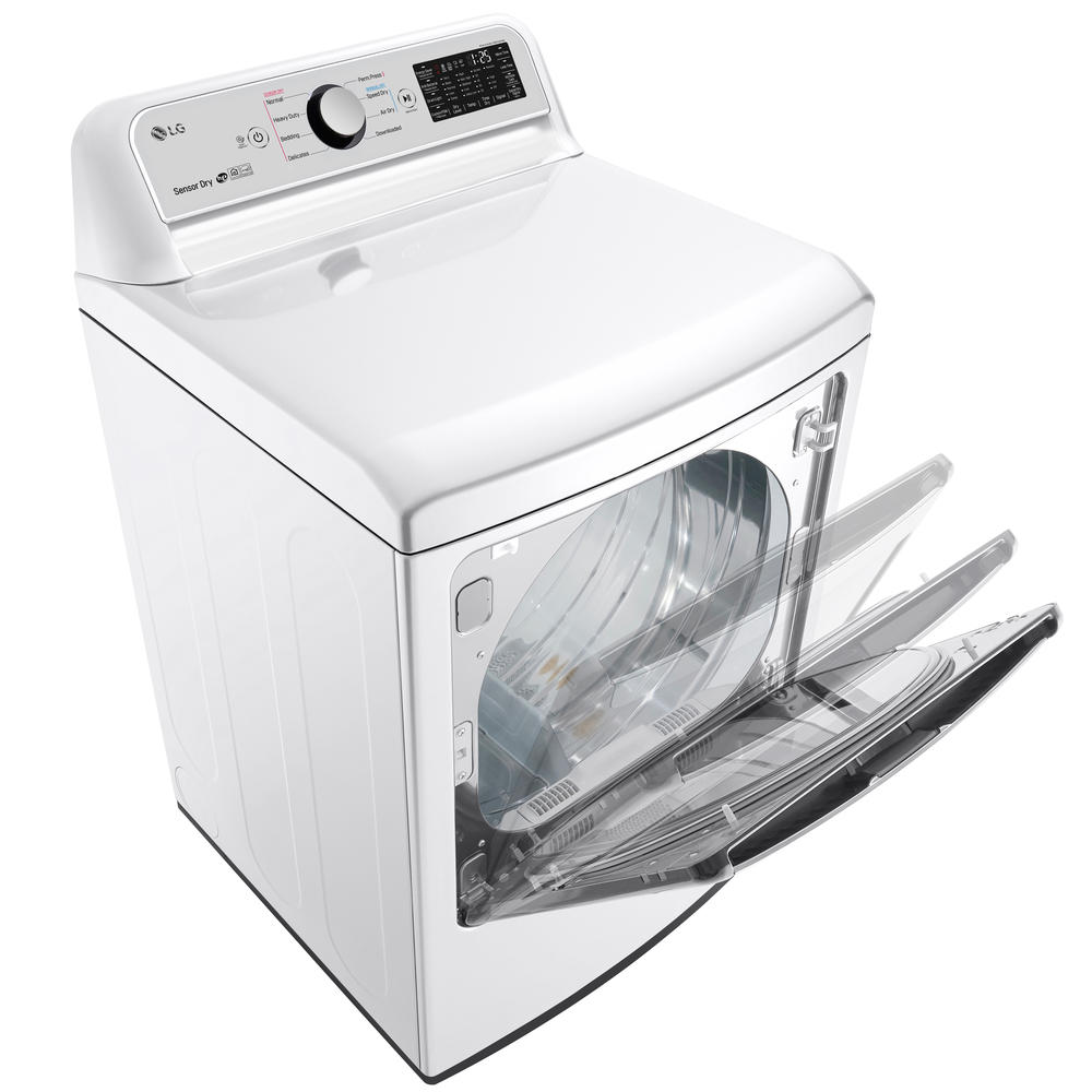 LG DLE7300WE  7.3 cu. ft. Capacity Smart Wi-Fi Enabled Electric Dryer - White