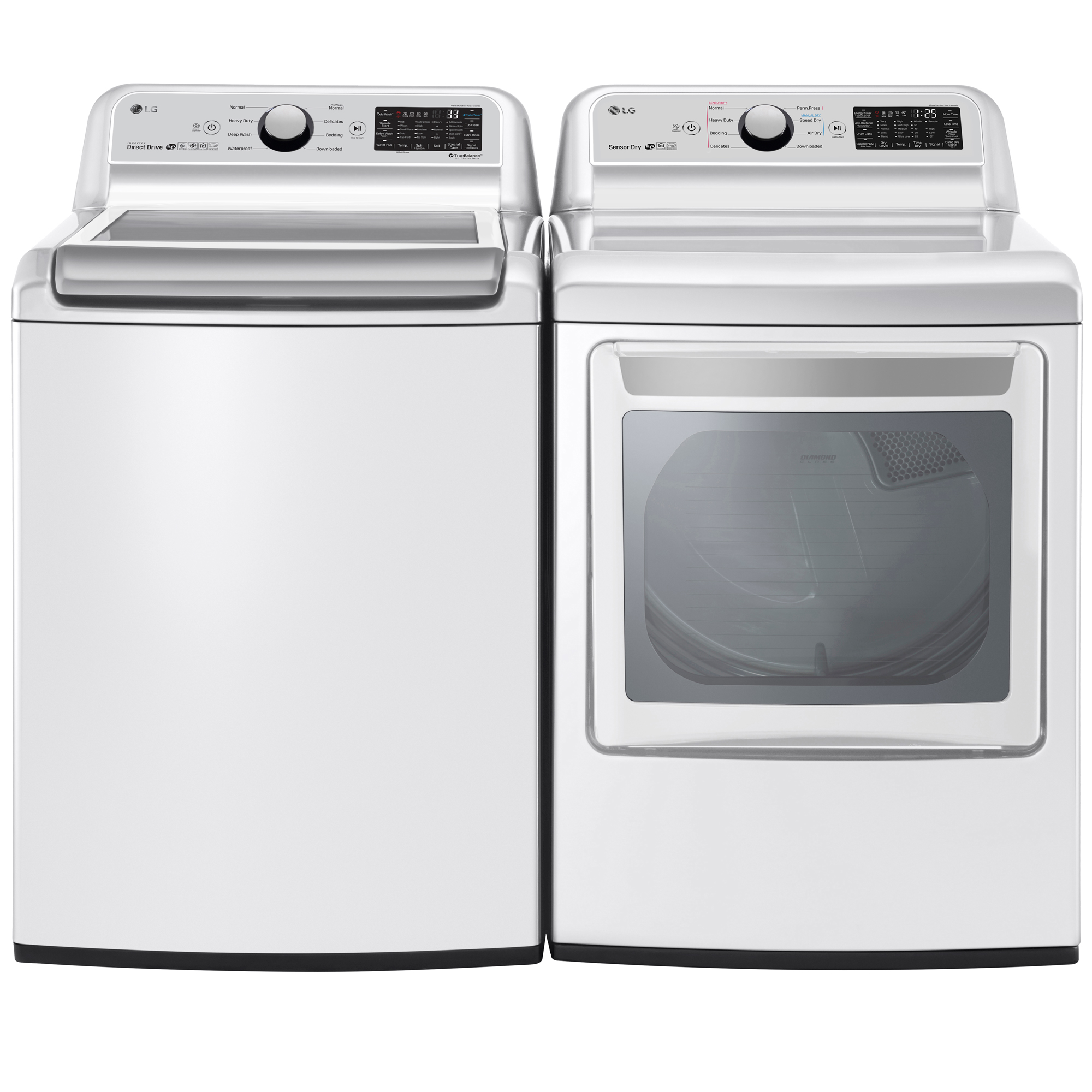 Lg Washer And Dryer Bundles 7 0 Cu Ft And Greater Sears