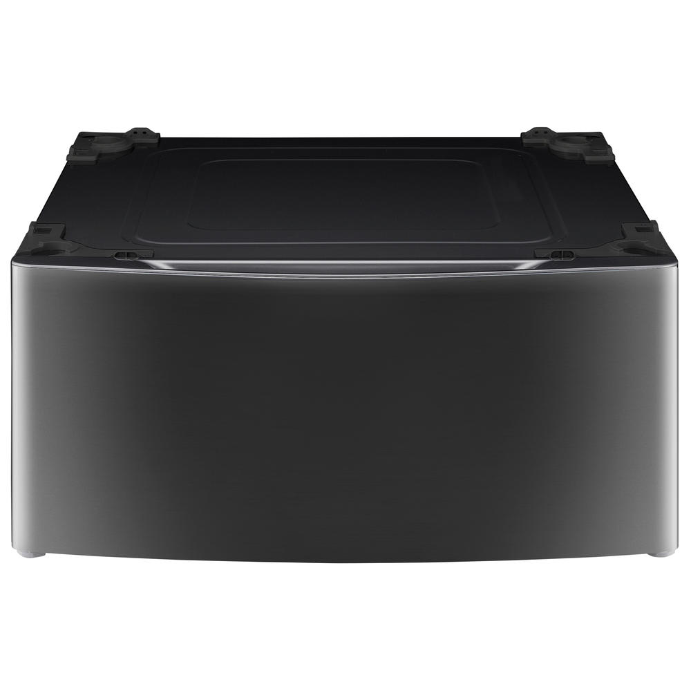 LG WDP4B 13.6" Laundry Pedestal with Storage Drawer Black Steel