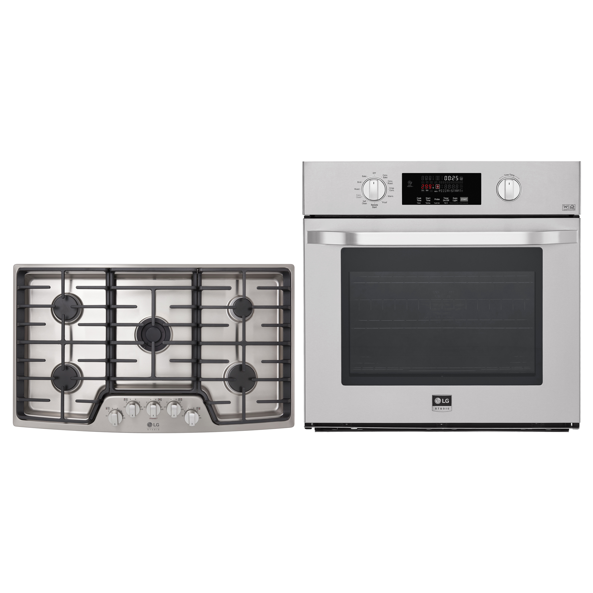 Lg Studio Lg Studio 4 7 Cu Ft Wi Fi Enabled Single Wall Oven W