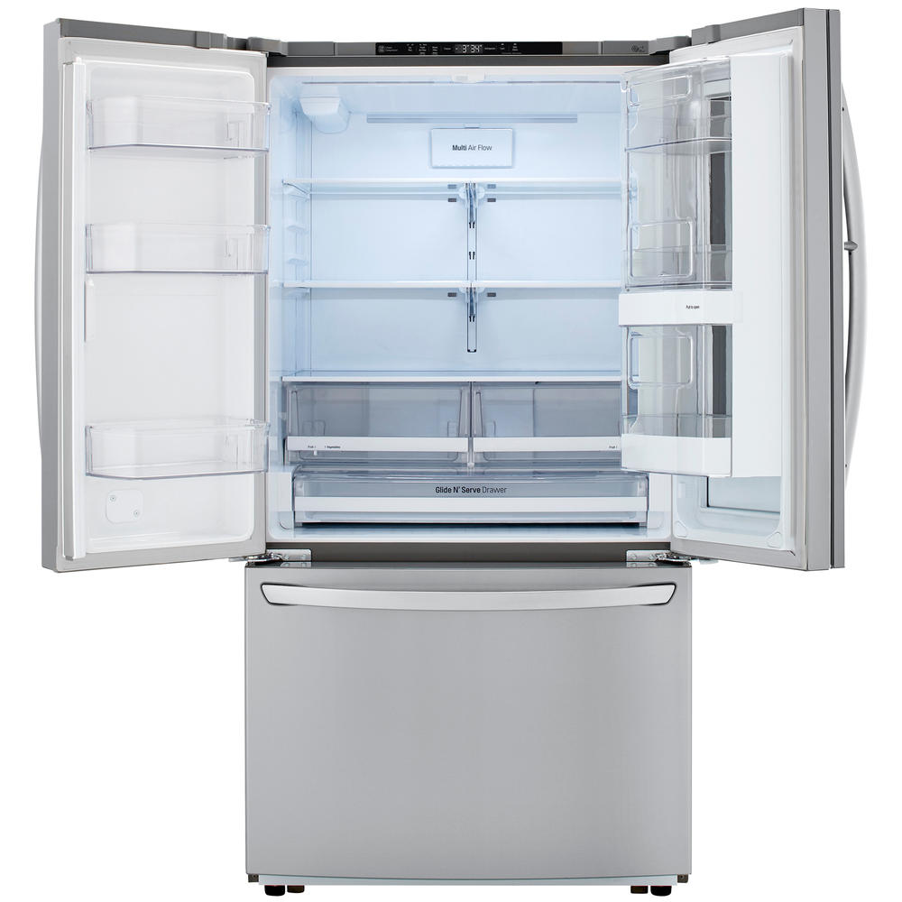 LG LFCS27596S 27.0 cu. ft. French Door InstaView&#8482; Door-in-Door&#174; Refrigerator &#8211; PrintProof&#8482; Stainless Steel