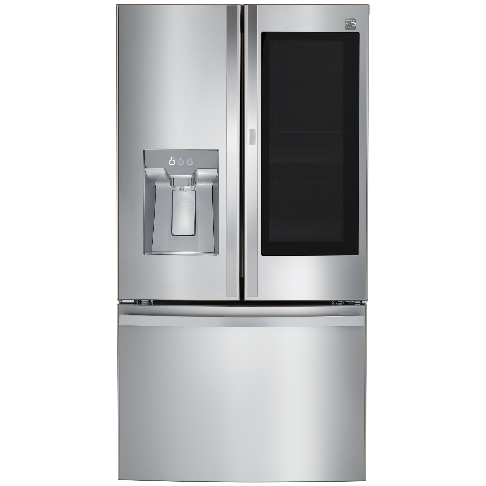 Kenmore Elite 75075 23.5 cu. ft. Counter Depth w/PreView™ GrabNGo