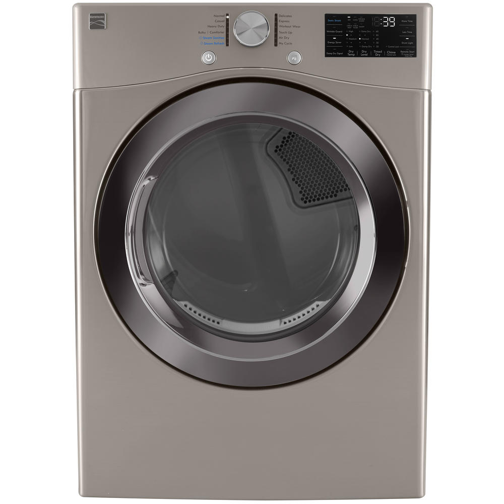 Kenmore 81463   7.4 cu. ft. Smart Wi-Fi Enabled Electric Dryer w/ Steam - Metallic Silver