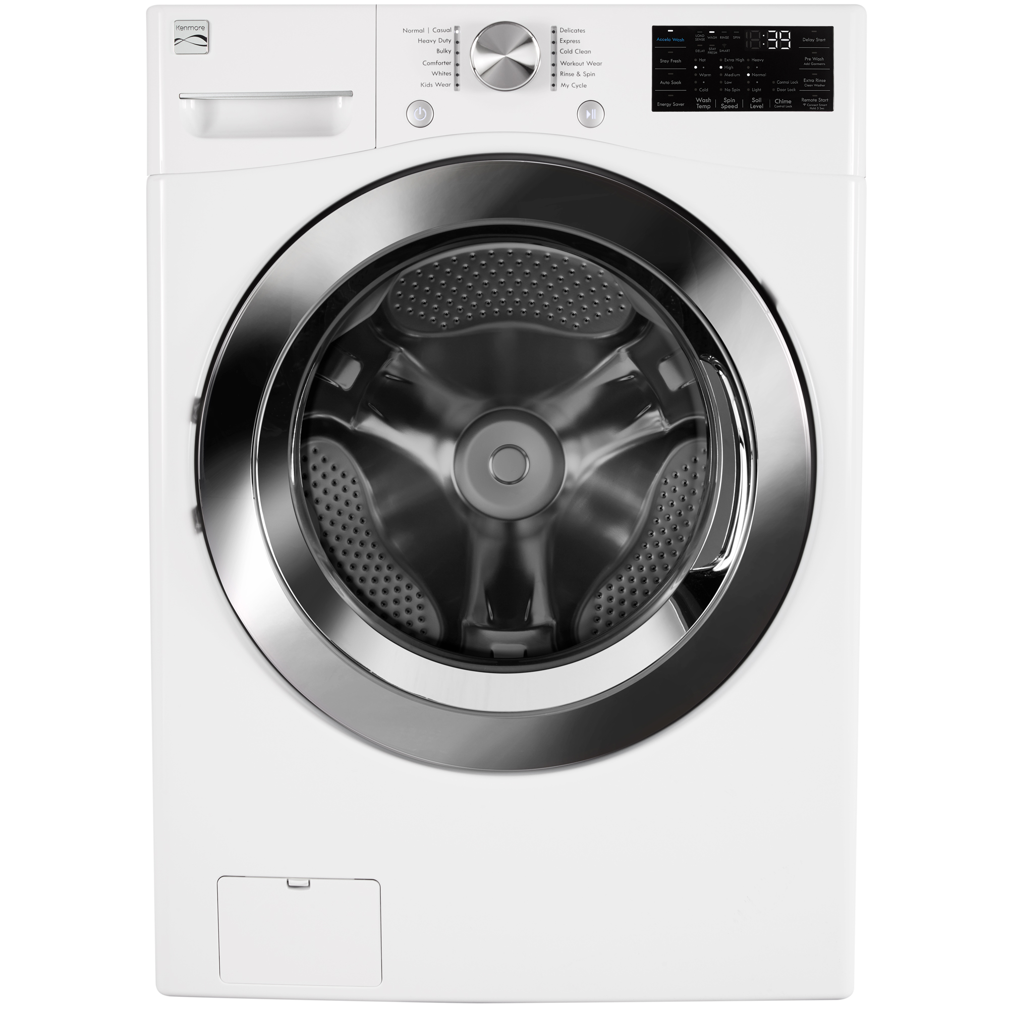 Kenmore Kenmore 41462 4.5 cu. ft. Smart Wi-Fi Enabled Front Load Washer w/ Accela Wash® – White