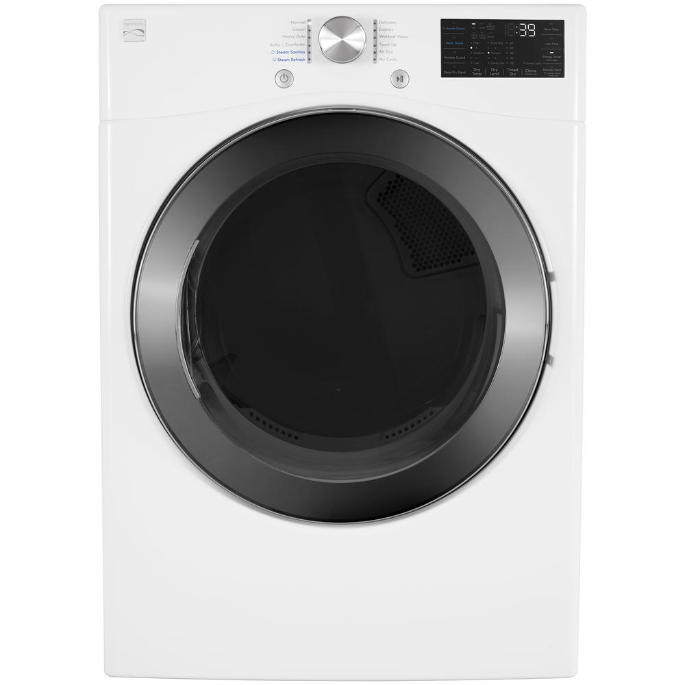 Kenmore 81562  7.4 cu. ft. Smart Wi-Fi Enabled Electric Dryer w/Steam - White