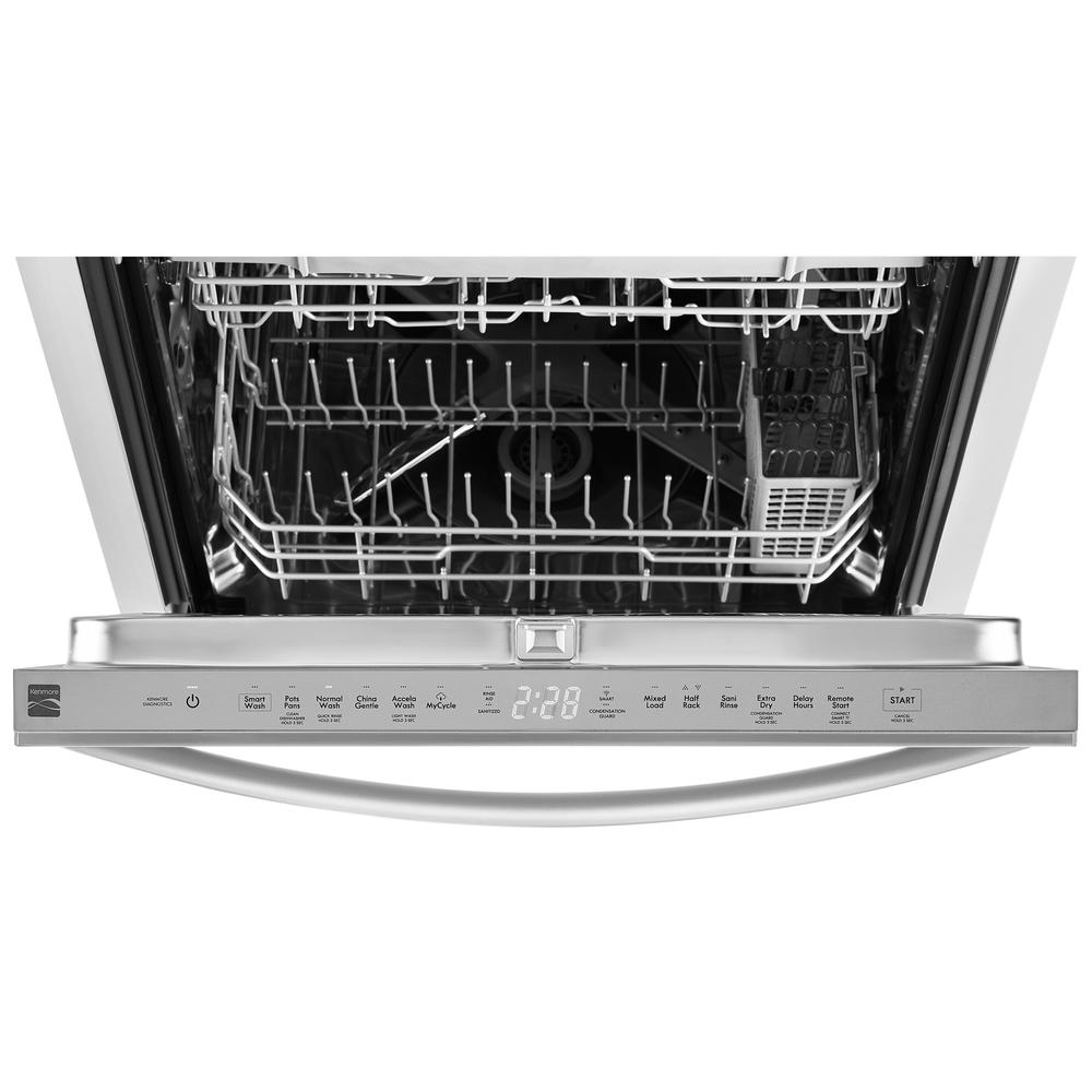 Kenmore 13383  Smart Wi-Fi Enabled Dishwasher with 360&#176; PowerWash&#174; X Spray Arm&#8482; &#8211; Stainless Steel