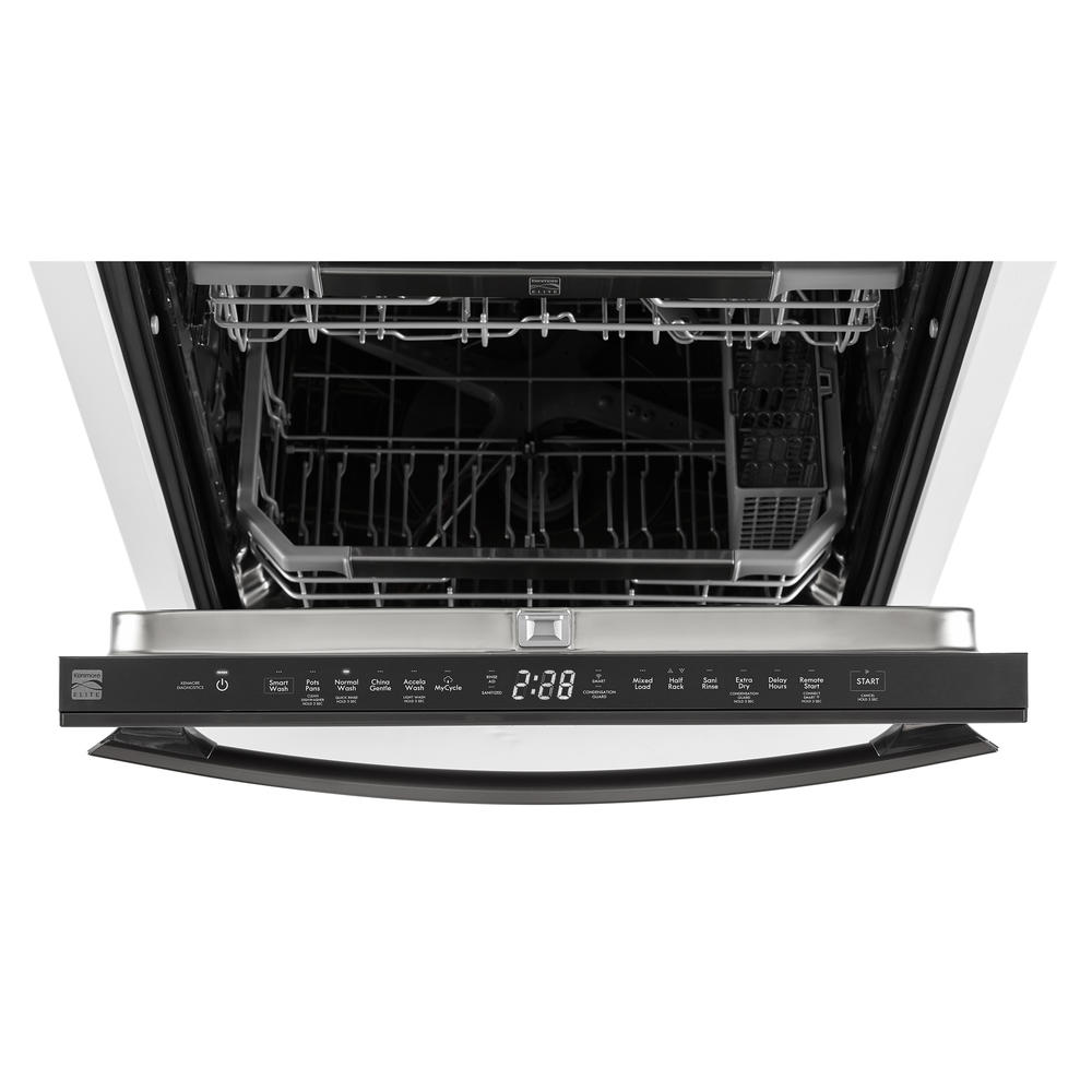 Kenmore Elite 14307 Smart 44dB Dishwasher with Third Rack and 360