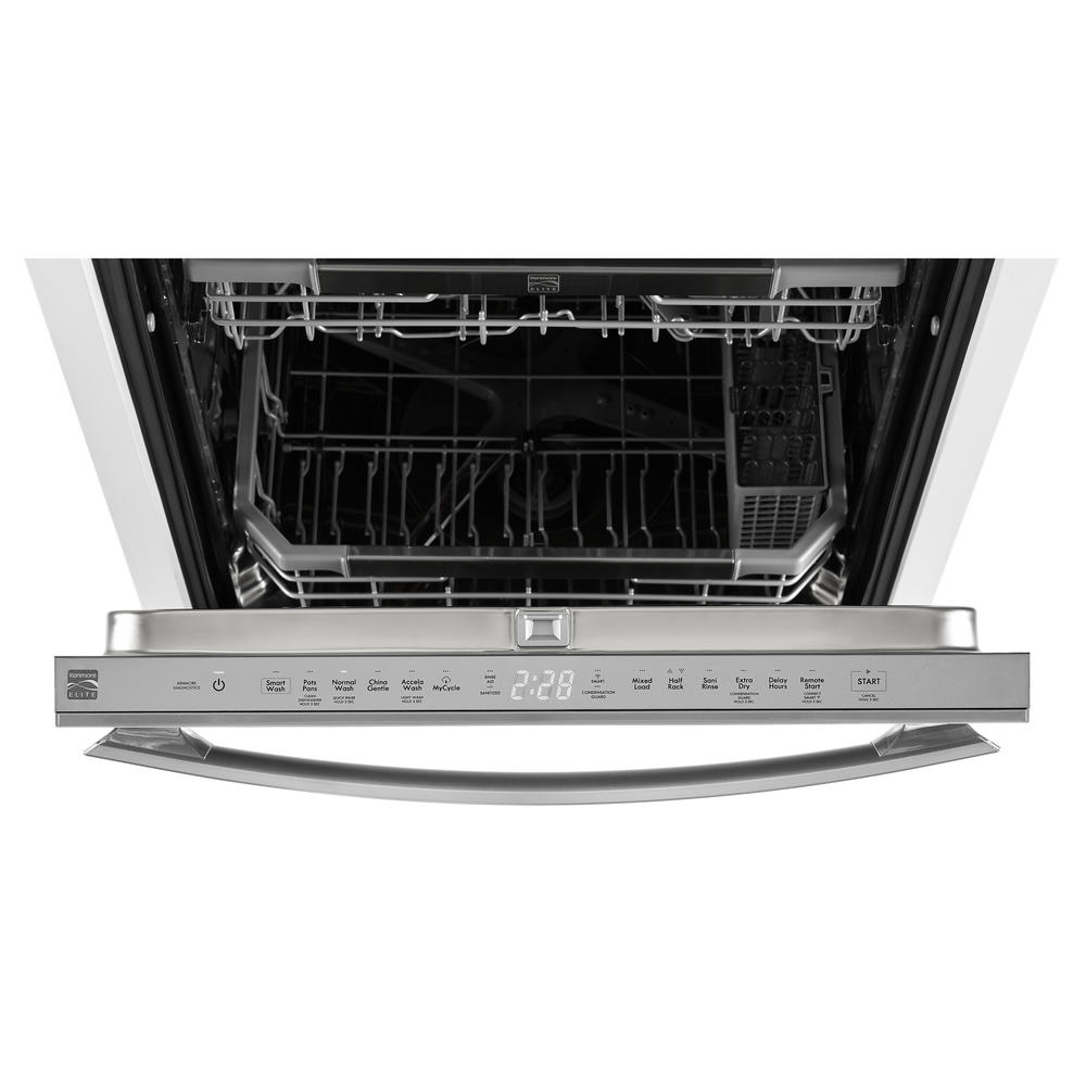 Kenmore Elite 14305 Smart 44dB Dishwasher with Third Rack and 360