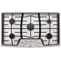 LG LCG3611ST  36&#8221; Gas Cooktop w/ SuperBoil&#8482; &#8211; Stainless Steel