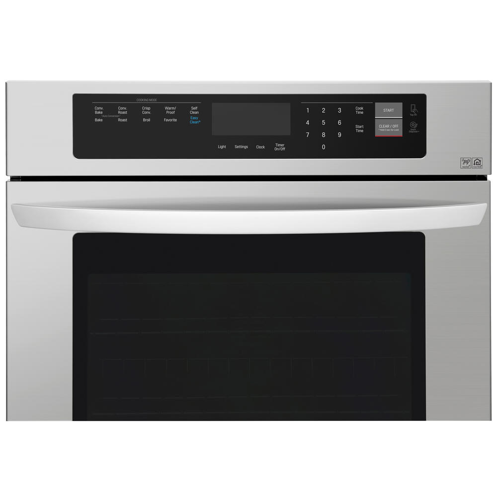 LG LWS3063ST 30" Electric Single Wall Oven w/ True Convection