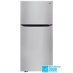 LG LTCS20020S  30" Width 20 cu. ft. Top Freezer Refrigerator &#8211; Stainless Steel