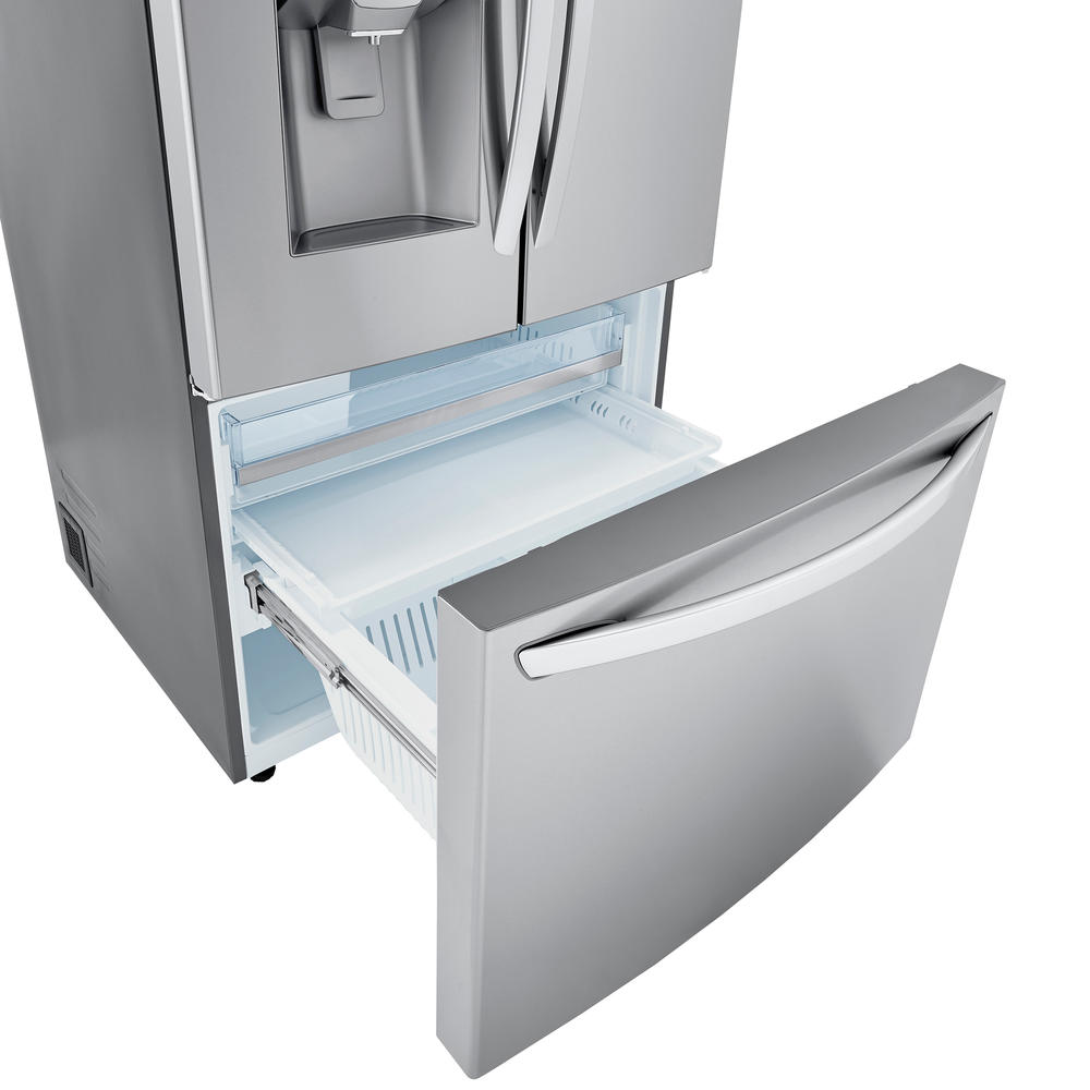LG LRFXC2416S 23.5 cu. ft. French Door Counter Depth Refrigerator w